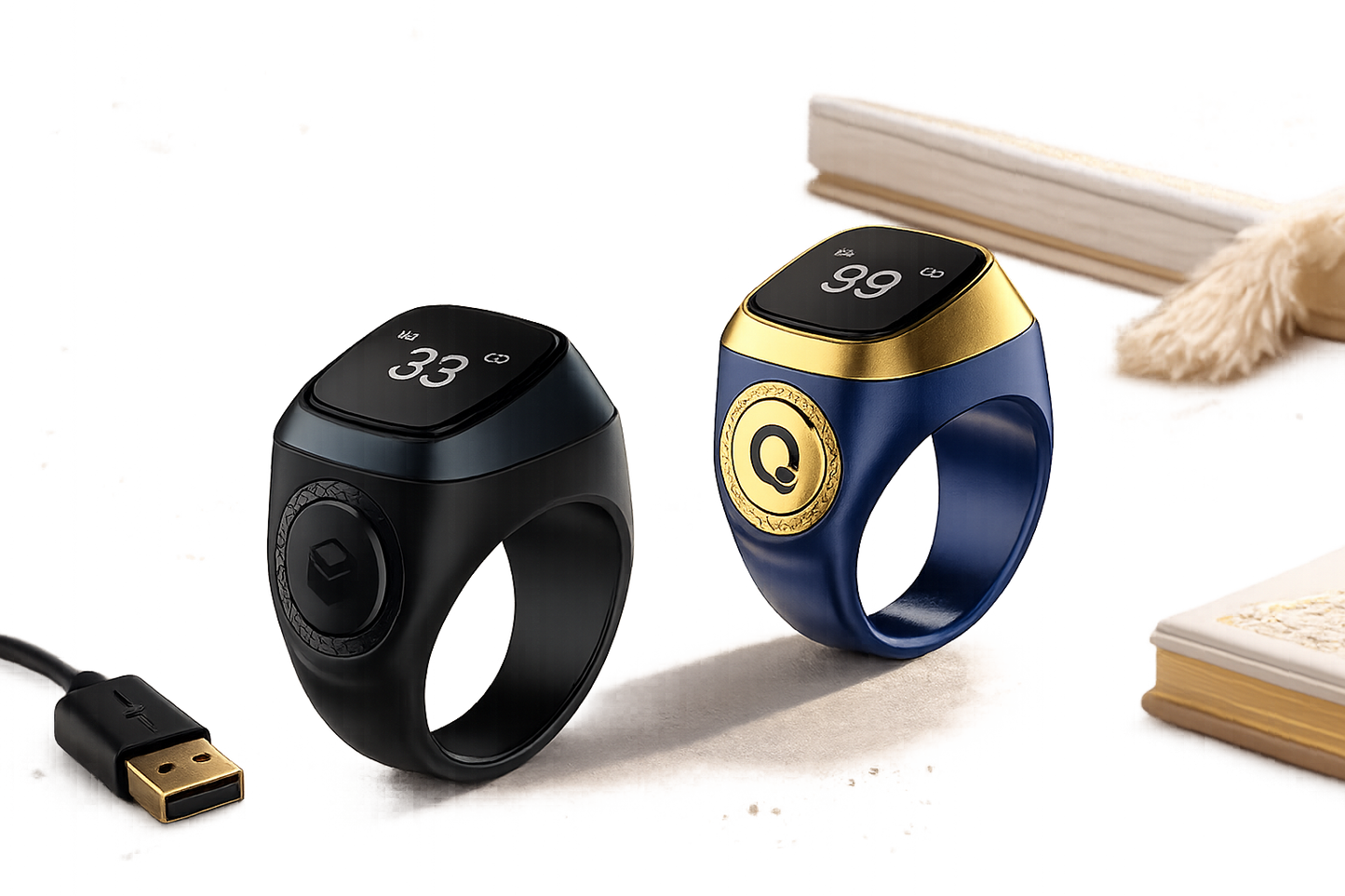 Smart Bluetooth Tasbih Ring