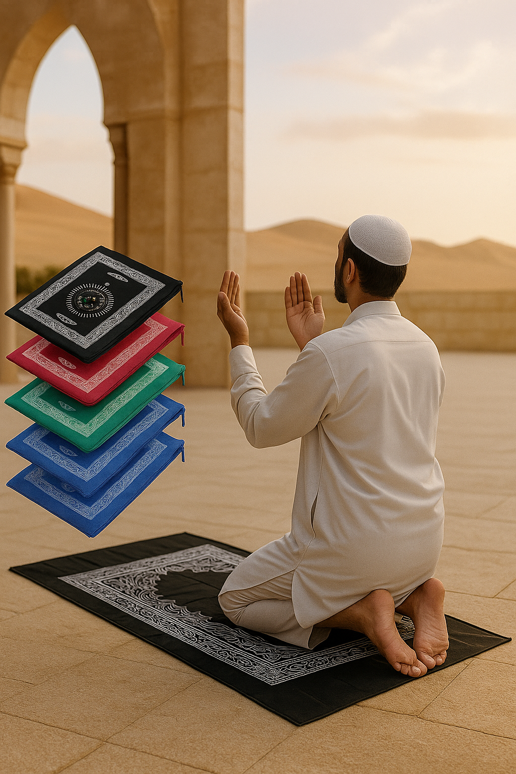 Portable Folding Prayer Mat
